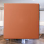 Azulejo De Cerâmica Cor Sólida Laranja Rústica | Clássico | Elegante<br><div class="desc">Cor Sólida Laranja Rústica | Clássico | Elegante | Evolução | NA MODA | Presente</div>