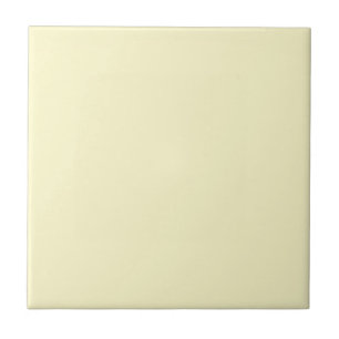 Azulejo De Cerâmica Cor Sólida Lemon Chiffon