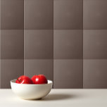 Azulejo De Cerâmica Cor sólida meio esticado pastel<br><div class="desc">Design de cor sólida e mediana escura pastel.</div>