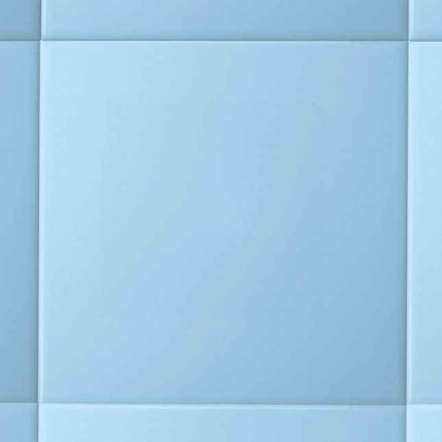 Azulejo De Cerâmica Cor Sólida Mínima Azul (Criador carregado)