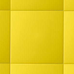 Azulejo De Cerâmica Cor Sólida Minimalista Amarelo Ouro