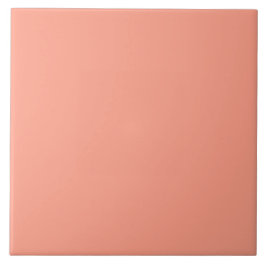Azulejo De Cerâmica Cor Sólida Minimalista Cor Laranja Suave Cor Rosa