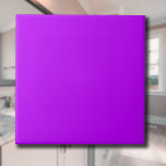 Azulejo De Cerâmica Cor Sólida Neon Purple | Clássico | Elegante<br><div class="desc">Cor Sólida Neon Purple | Clássico | Elegante | Evolução | NA MODA | Presente</div>
