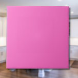 Azulejo De Cerâmica Cor Sólida Neon Rosa | Clássico | Elegante<br><div class="desc">Cor Sólida Neon Rosa | Clássico | Elegante | Evolução | NA MODA | Presente</div>