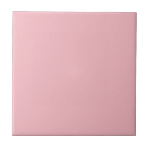 Azulejo De Cerâmica Cor Sólida Rosa do Flor