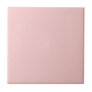 Azulejo De Cerâmica Cor Sólida Rosa Quartz Rosa moderna