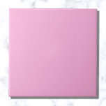 Azulejo De Cerâmica Cor Sólida Rosa-Quente Clara<br><div class="desc">Cor Sólida Rosa-Quente Clara</div>