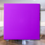 Azulejo De Cerâmica Cor Sólida Roxo Elétrica | Elegante Clássico<br><div class="desc">Cor Sólida Roxo Elétrica | Clássico | Elegante | Evolução | NA MODA | Presente</div>