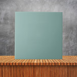 Azulejo De Cerâmica Cor Sólida Simples Azul Minimalista<br><div class="desc">Apresentando nosso Azulejo de cerâmica de cor sólida simples, simples e uniforme, uma adição chic e versátil ao seu espaço. Com linhas limpas e matiz azul-cerulana serena, esse azulejo oferece uma estética eterno e minimalista. Perfeito por adicionar um toque de calma e sofisticação a qualquer quarto, seja o seu esfregaço...</div>