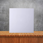 Azulejo De Cerâmica Cor Sólida Simples Lilac Púrpura Luminosa Minimali<br><div class="desc">Cor Sólida Simples Lilac Púrpura Luminosa Minimalista</div>