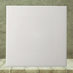 Azulejo De Cerâmica Cor Sólida Snowbound<br><div class="desc">Cor Sólida de Neve. Esta tonalidade,  uma sombra esbranquiçada,  exalta um sentimento de pureza e graça que é perfeito para uma ocasião importante. Sua versatilidade lhe permite combinar-se perfeitamente com qualquer tema,  moderno,  tradicional ou antigo.</div>