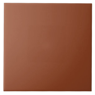 Azulejo De Cerâmica Cor sólida_Terra Cotta