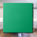 Azulejo De Cerâmica Cor Sólida Verde de Jade | Clássico | Elegante<br><div class="desc">Cor Sólida Verde de Jade | Clássico | Elegante | Evolução | NA MODA | Presente</div>