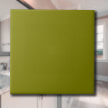 Azulejo De Cerâmica Cor Sólida Verde-Oliva | Clássico | Elegante<br><div class="desc">Cor Sólida Verde-Oliva | Clássico | Elegante | Evolução | NA MODA | Presente</div>