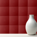 Azulejo De Cerâmica Cor sólida, vermelho vivo<br><div class="desc">Design vermelho escuro de cor sólida.</div>