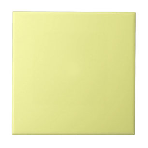 Azulejo De Cerâmica Cor Sólido Amarelo do Pastel