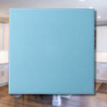 Azulejo De Cerâmica Cor Sólido Azul Céu | Clássico | Elegante<br><div class="desc">Cor Sólido Azul Céu | Clássico | Elegante | Evolução | NA MODA | Presente</div>