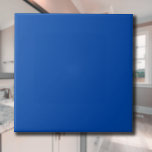 Azulejo De Cerâmica Cor Sólido Azul Cobalto | Clássico | Elegante<br><div class="desc">Cor Sólido Azul Cobalto | Clássico | Elegante | Evolução | NA MODA | Presente</div>