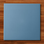 Azulejo De Cerâmica Cor Sólido Azul da Força Aérea<br><div class="desc">Cor Sólido Azul da Força Aérea</div>