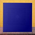 Azulejo De Cerâmica Cor Sólido Azul do marinho<br><div class="desc">Cor Sólido Azul do marinho</div>