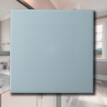 Azulejo De Cerâmica Cor Sólido Azul Pastel | Clássico | Elegante<br><div class="desc">Cor Sólido Azul Pastel | Clássico | Elegante | Evolução | NA MODA | Presente</div>