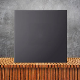 Azulejo De Cerâmica Cor Sólido Preta