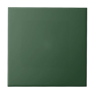 Azulejo De Cerâmica Cor Sólido Verde Escuro Emerald