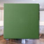 Azulejo De Cerâmica Cor Sólido Verde Fern | Clássico | Elegante<br><div class="desc">Cor Sólido Verde Fern | Clássico | Elegante | Evolução | NA MODA | Presente</div>