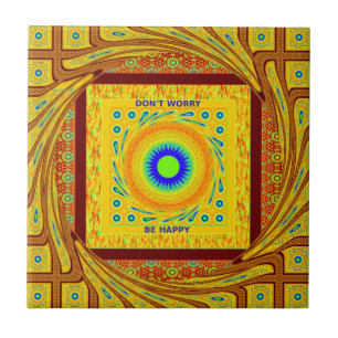 Azulejo De Cerâmica Cor Tradicional Africana Vermelha ouro