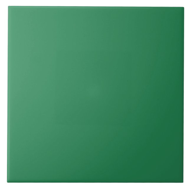 Azulejo De Cerâmica Cor Verde Sólido (Frente)