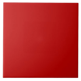 Azulejo De Cerâmica Cor Vermelho
