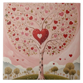 Azulejo De Cerâmica Coração