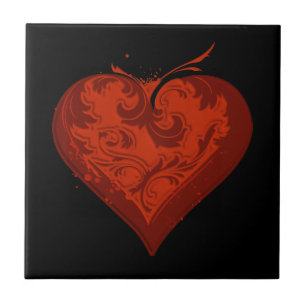 Azulejo De Cerâmica Coração/amor