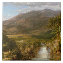 Azulejo De Cerâmica Coração dos Andes (paisagem sul-americana)