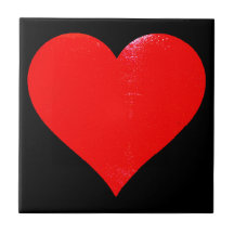 CORAÇÃO VERMELHA BREITA