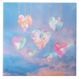 Azulejo De Cerâmica Corações