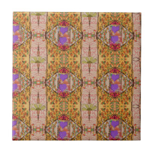 Azulejo De Cerâmica Corações lavandas