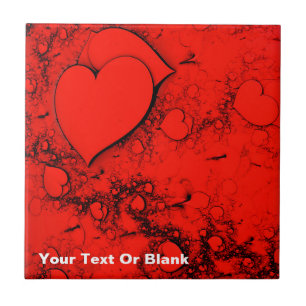 Azulejo De Cerâmica Corações Sensíveis