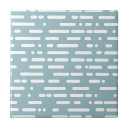 Azulejo De Cerâmica Cores brancas azul claro e branco l Abstrato moder