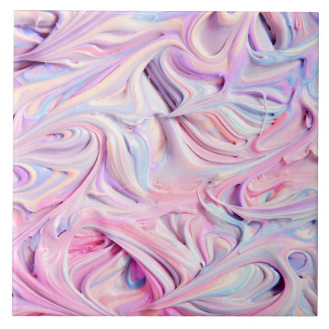 Azulejo De Cerâmica Cores Unicorn (Frente)