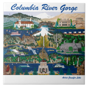 Azulejo De Cerâmica Corge do Rio Columbia