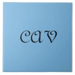 Azulejo De Cerâmica Cornflower Blue<br><div class="desc">Este belo azulejo de cerâmica azul de córnflor trará beleza para a sua cintura. Também pode ser personalizado para torná-lo seu próprio backsplash exclusivo.</div>