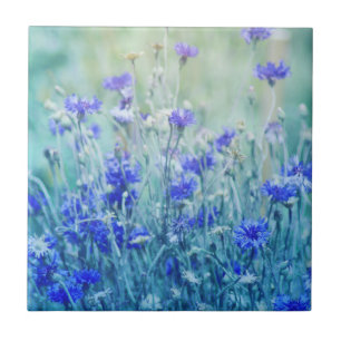 Azulejo De Cerâmica Cornflowers
