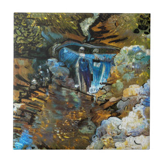 AZULEJO DE CERÂMICA CORRENTEZA CACHOEIRA
