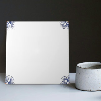 Azulejo De Cerâmica Correspondência Azul de Correspondência Neerlandes