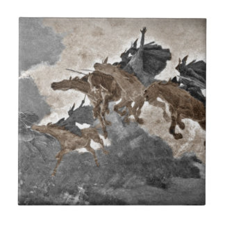 Azulejo De Cerâmica Corrida das Valquírias