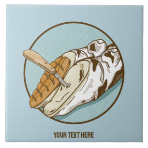 Azulejo De Cerâmica Corte de cascas