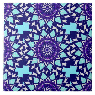 Azulejo De Cerâmica cosmos preto&branco