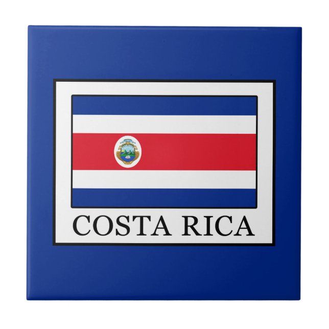 Azulejo De Cerâmica Costa Rica (Frente)