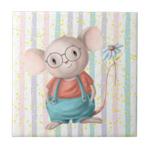 Azulejo De Cerâmica Cotovelo-d-água Cotovelo-cotovelo, Rato, Arte Anim